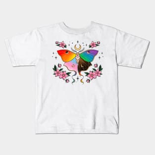 Pride Moth Kids T-Shirt